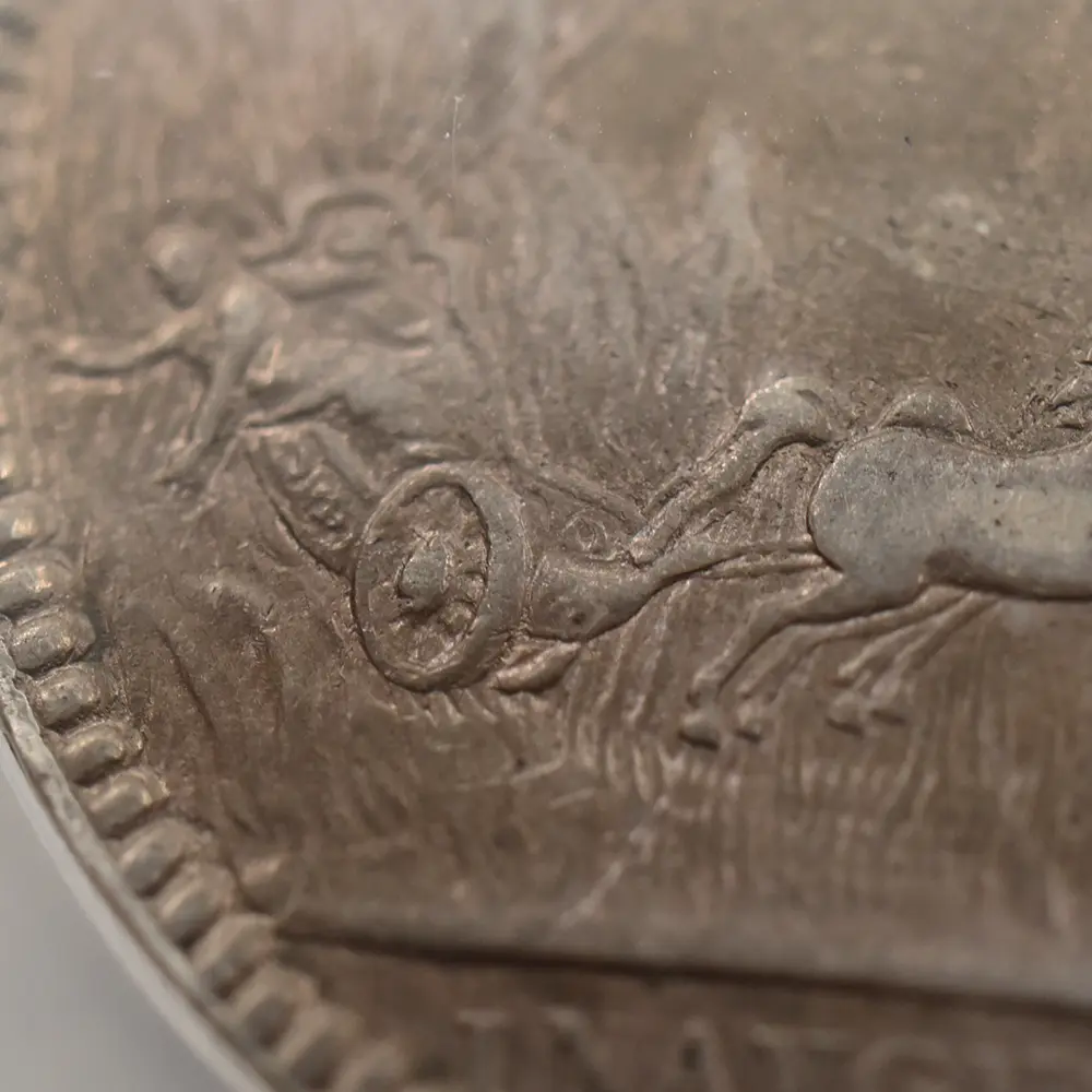メダル11：5688 1689 ウィリアム＆メアリー 戴冠記念銀メダル PCGS AU50 Eimer-312a