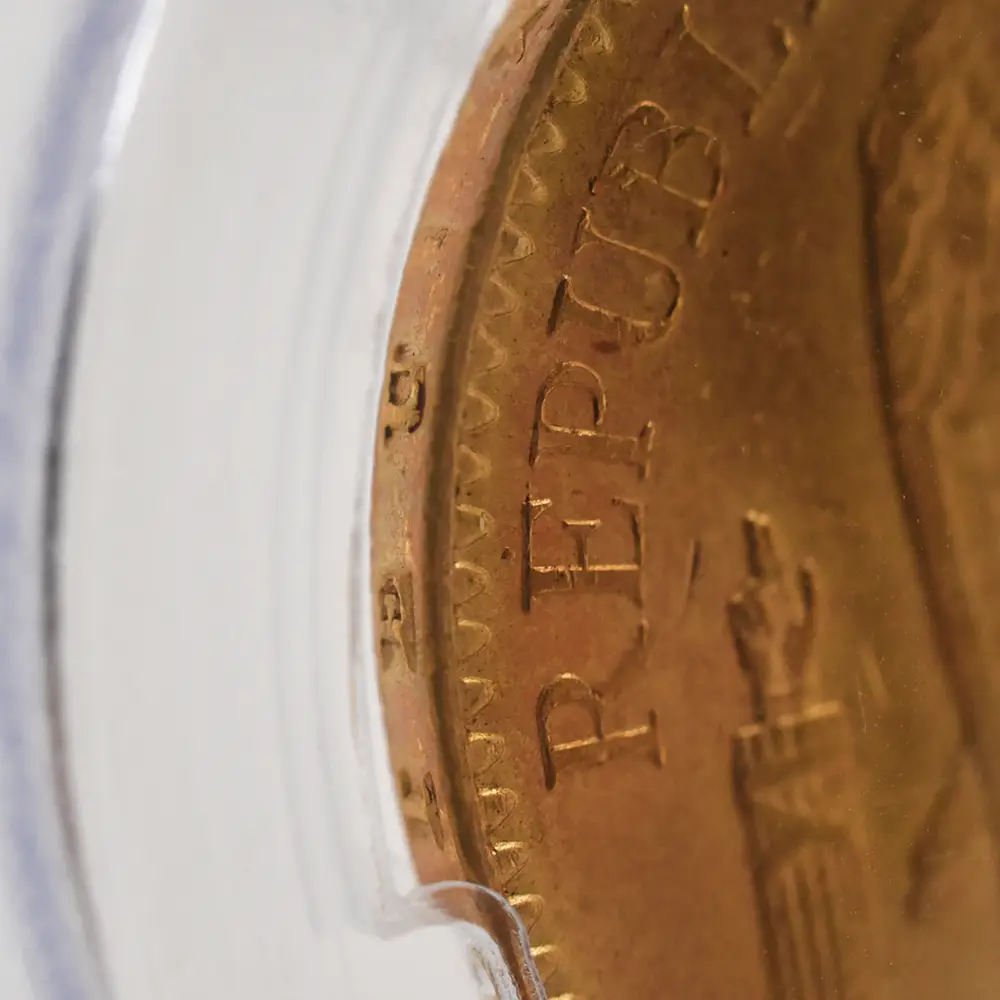 アンティークコイン13：4929 フランス 1886A エンジェル 100フラン金貨 PCGS MS63